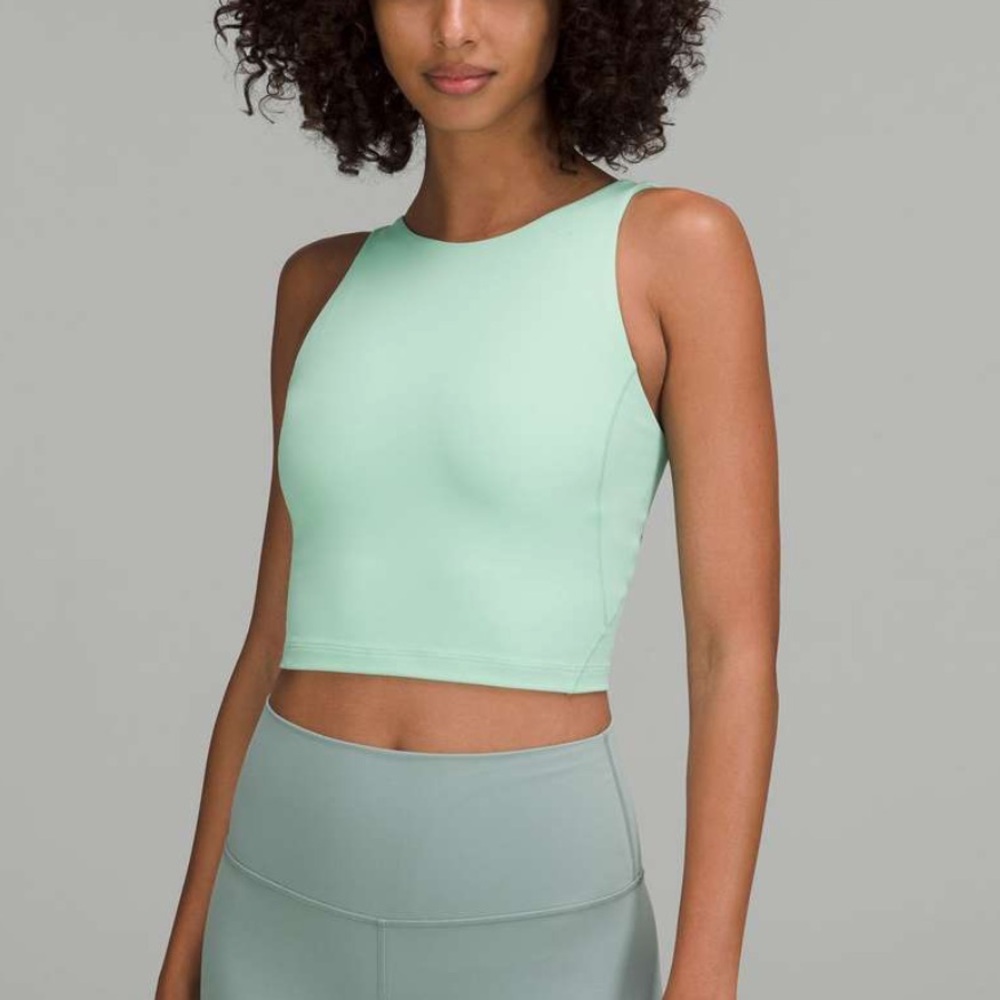 Lululemon align high neck crop tank